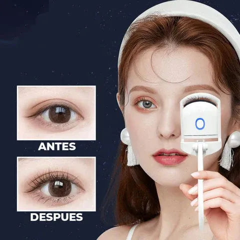 Rizador de Pestañas Calentado Recargable