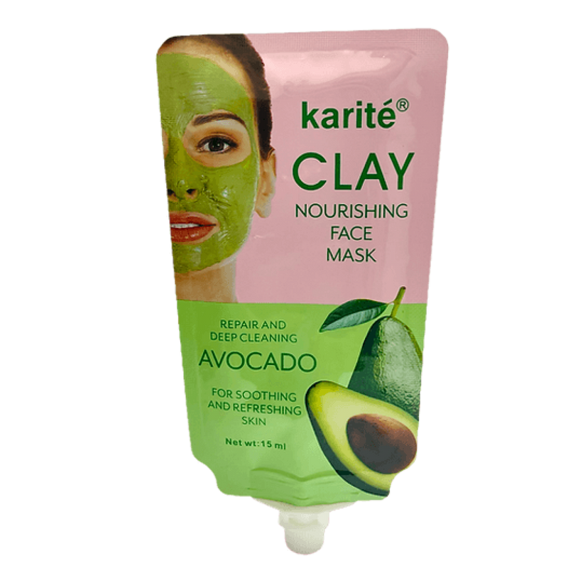 Mascarilla facial de arcilla y aguacate
